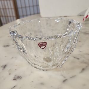 Vintage | Orrefors Kostaboda Crystal Zenith Bowl | Sweden RARE